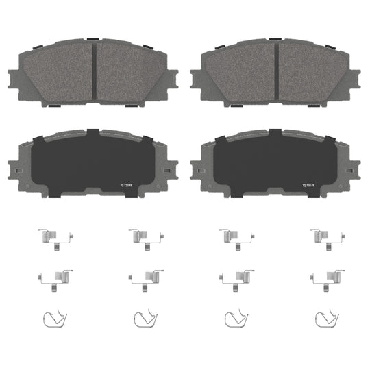 PD1184 ThermoQuiet Disc Brake Pad Set BCSJ
