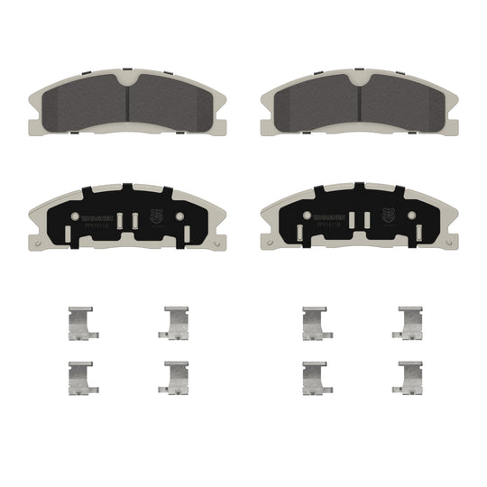 PPV1611B Police Pursuit Vehicle Rear Disc Brake Pad Set BCSJ