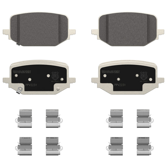 PPV2231 Police Pursuit Vehicle Rear Disc Brake Pad Set BCSJ