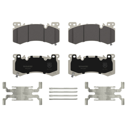PPV2407 Police Pursuit Vehicle Rear Disc Brake Pad Set BCSJ