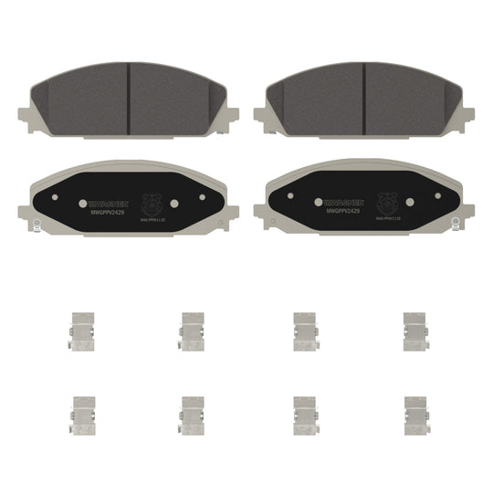PPV2429 Police Pursuit Vehicle Rear Disc Brake Pad Set BCSJ