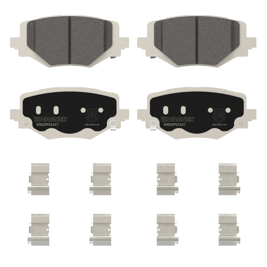PPV2447 Police Pursuit Vehicle Rear Disc Brake Pad Set BCSJ