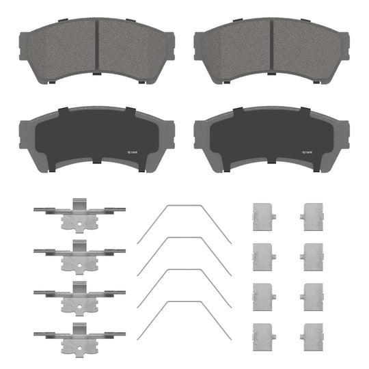QC1164 ThermoQuiet Disc Brake Pad Set BCSJ