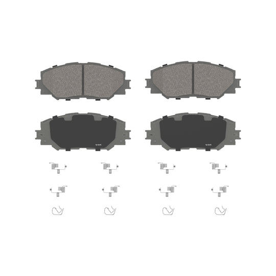 QC1210 ThermoQuiet Disc Brake Pad Set BCSJ