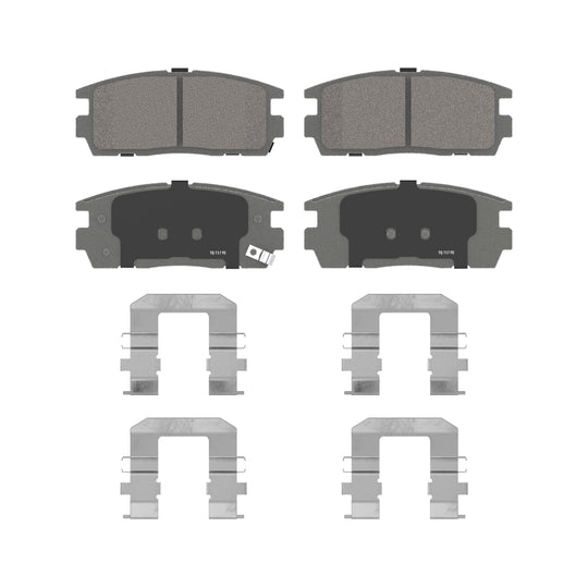 QC1275 ThermoQuiet Disc Brake Pad Set BCSJ