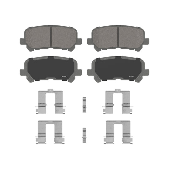 QC1281 ThermoQuiet Disc Brake Pad Set BCSJ