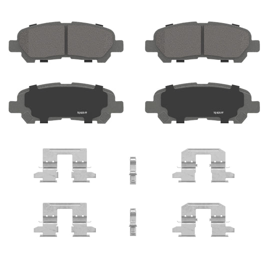 QC1325 ThermoQuiet Disc Brake Pad Set BCSJ