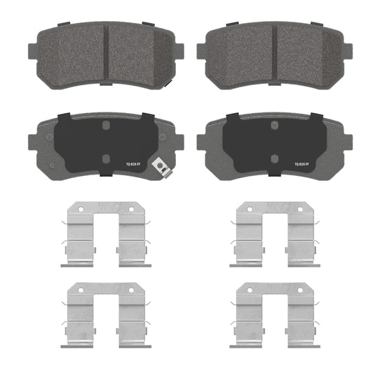 QC1398 ThermoQuiet Disc Brake Pad Set BCSJ