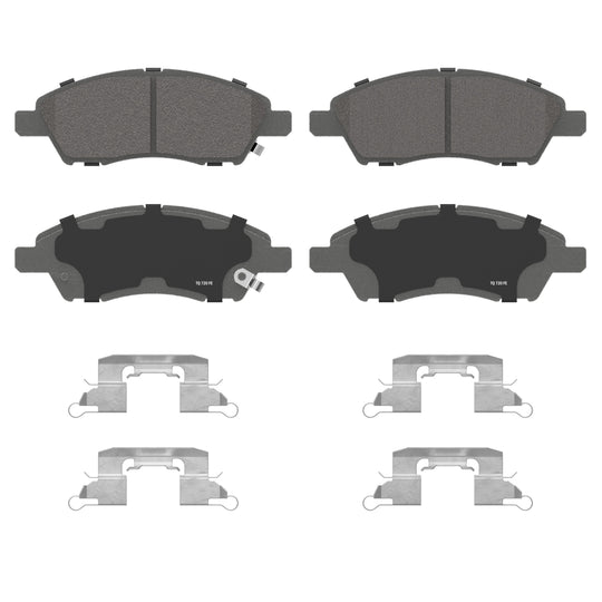 QC1592 ThermoQuiet Disc Brake Pad Set BCSJ