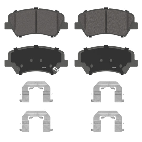 QC1595 ThermoQuiet Disc Brake Pad Set BCSJ