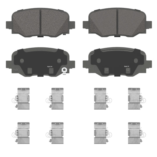 QC1809 ThermoQuiet Disc Brake Pad Set BCSJ