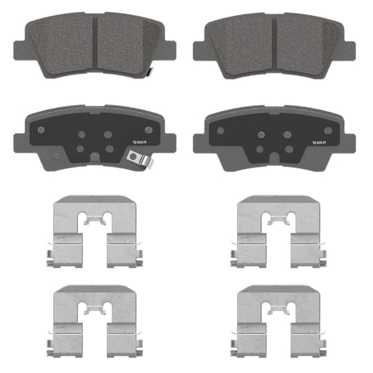 QC1812 ThermoQuiet Disc Brake Pad Set BCSJ
