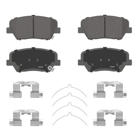 QC1815 ThermoQuiet Disc Brake Pad Set BCSJ
