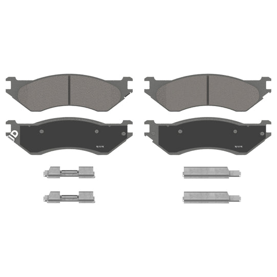 QC702 ThermoQuiet Disc Brake Pad Set BCSJ