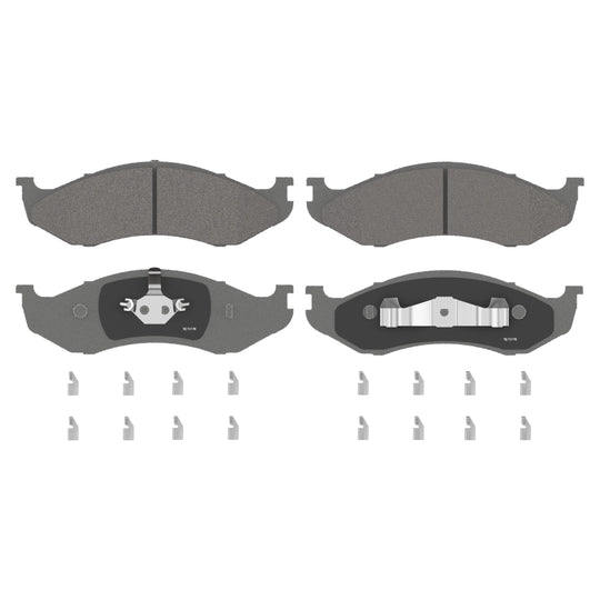 QC712 ThermoQuiet Disc Brake Pad Set BCSJ