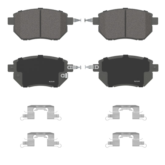QC969 ThermoQuiet Disc Brake Pad Set BCSJ