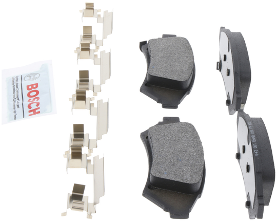 BE1000H Blue Semi-Metallic Brake Pads with Hardware Bosch Canada