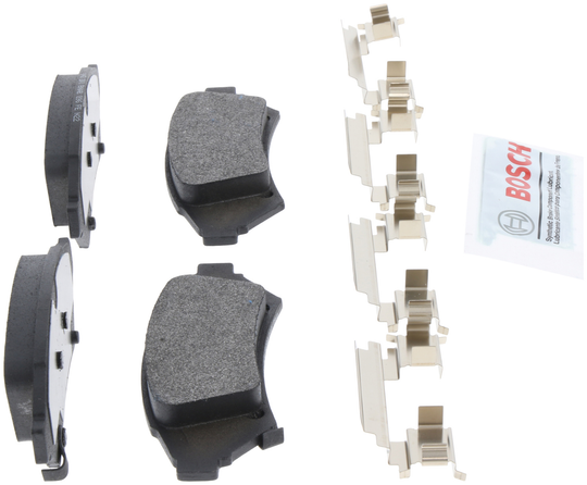 BE1000H Blue Semi-Metallic Brake Pads with Hardware Bosch Canada