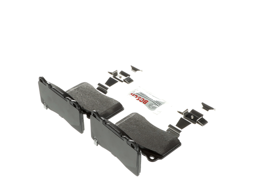 BE1001H Blue Semi-Metallic Brake Pads with Hardware Bosch Canada