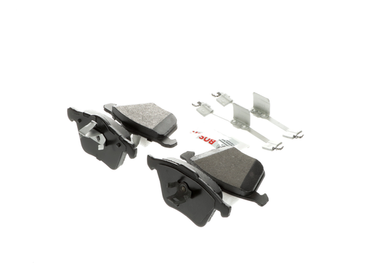 BE1003H Blue Semi-Metallic Brake Pads with Hardware Bosch Canada