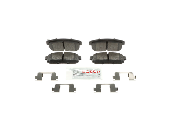 BE1008H Blue Ceramic Brake Pads with Hardware Bosch Canada