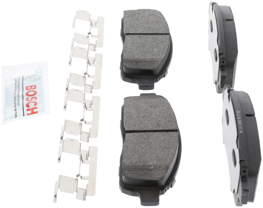 BE1011H Blue Semi-Metallic Brake Pads with Hardware Bosch Canada