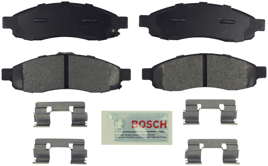 BE1015H Blue Semi-Metallic Brake Pads with Hardware Bosch Canada