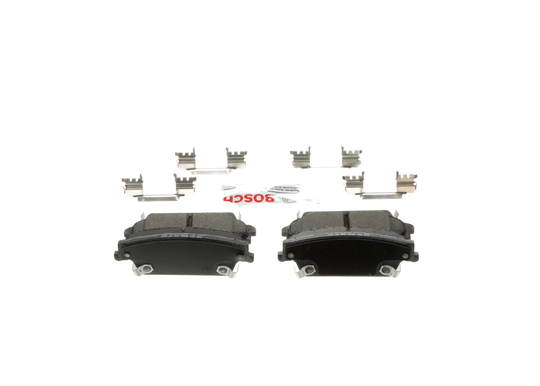 BE1020H Blue Semi-Metallic Brake Pads with Hardware Bosch Canada