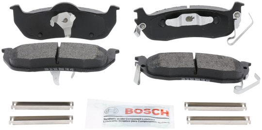 BE1041H Blue Semi-Metallic Brake Pads with Hardware Bosch Canada