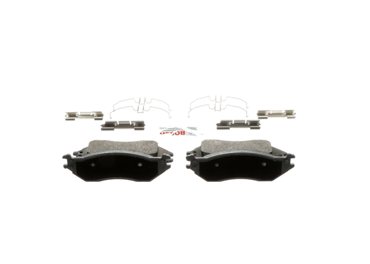 BE1045H Blue Semi-Metallic Brake Pads with Hardware Bosch Canada