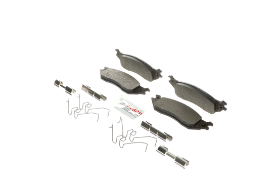 BE1045H Blue Semi-Metallic Brake Pads with Hardware Bosch Canada
