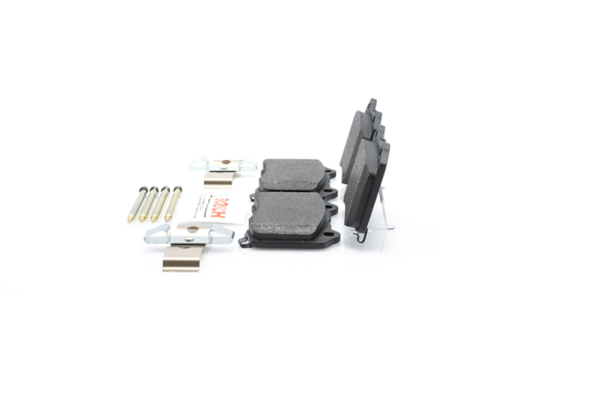 BE1053H Blue Semi-Metallic Brake Pads with Hardware Bosch Canada