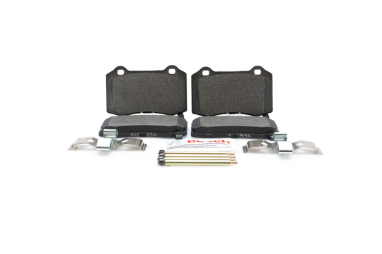 BE1053H Blue Semi-Metallic Brake Pads with Hardware Bosch Canada