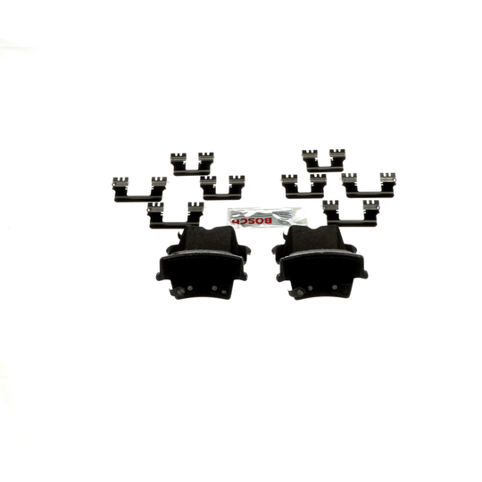 BE1057AH Blue Semi-Metallic Brake Pads with Hardware Bosch Canada