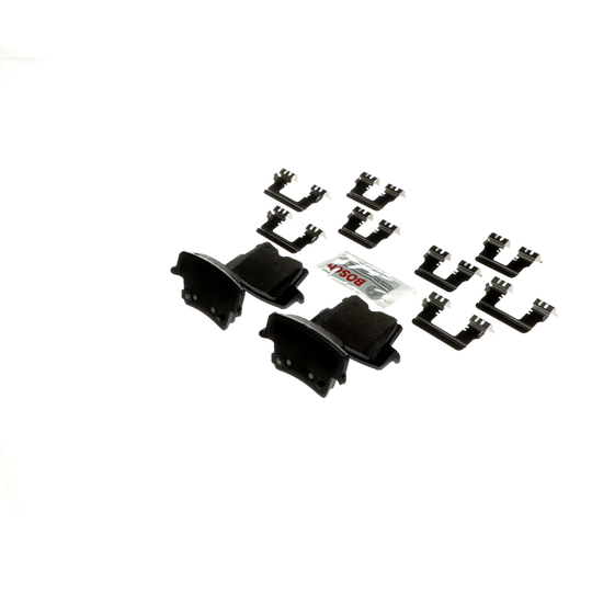 BE1057AH Blue Semi-Metallic Brake Pads with Hardware Bosch Canada