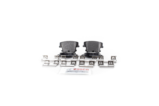 BE1057H Blue Semi-Metallic Brake Pads with Hardware Bosch Canada