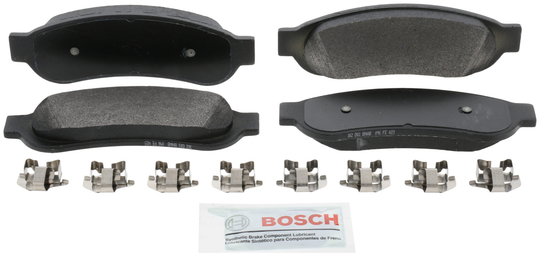 BE1067 Blue Semi-Metallic Brake Pads with Hardware Bosch Canada