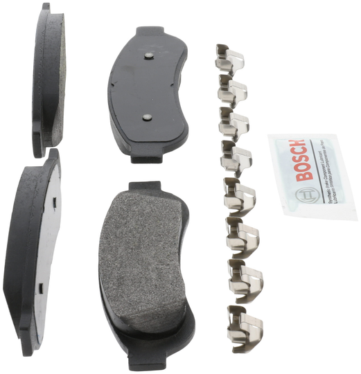 BE1067 Blue Semi-Metallic Brake Pads with Hardware Bosch Canada
