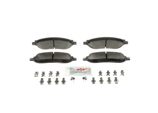 BE1068H Blue Semi-Metallic Brake Pads with Hardware Bosch Canada