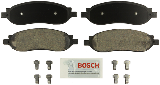 BE1068 Blue Semi-Metallic Brake Pads with Hardware Bosch Canada