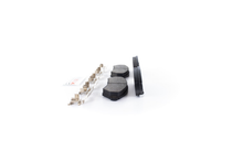 Load image into Gallery viewer, BE1075H Blue Ceramic Brake Pads with Hardware Bosch Canada