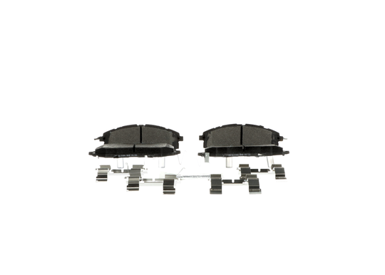 BE1078H Blue Semi-Metallic Brake Pads with Hardware Bosch Canada