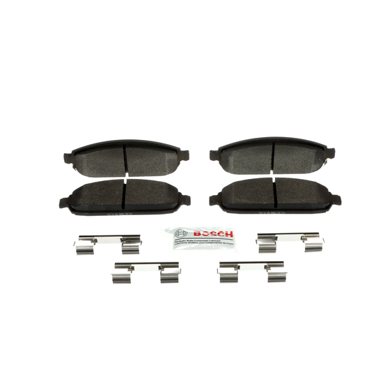 BE1080H Blue Semi-Metallic Brake Pads with Hardware Bosch Canada