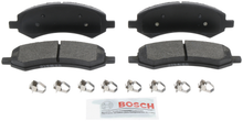 Load image into Gallery viewer, BE1084H Blue Semi-Metallic Brake Pads with Hardware Bosch Canada