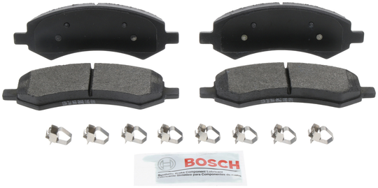 BE1084H Blue Semi-Metallic Brake Pads with Hardware Bosch Canada
