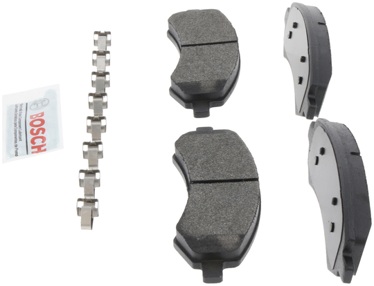 BE1084H Blue Semi-Metallic Brake Pads with Hardware Bosch Canada