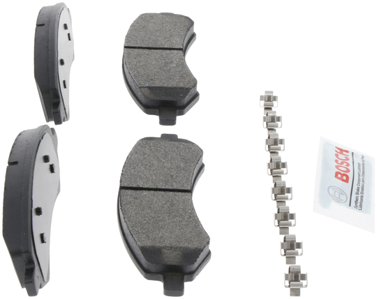 BE1084H Blue Semi-Metallic Brake Pads with Hardware Bosch Canada