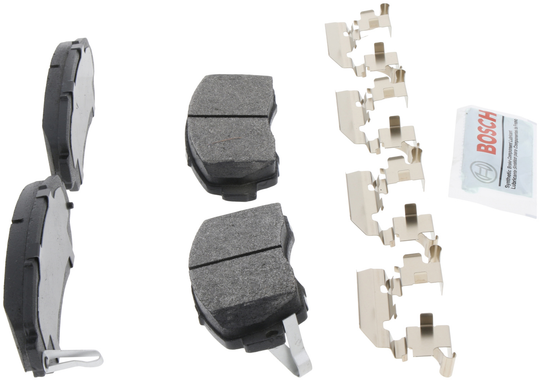 BE1089H Blue Semi-Metallic Brake Pads with Hardware Bosch Canada