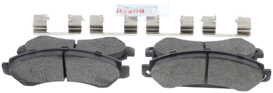 BE1092H Blue Semi-Metallic Brake Pads with Hardware Bosch Canada