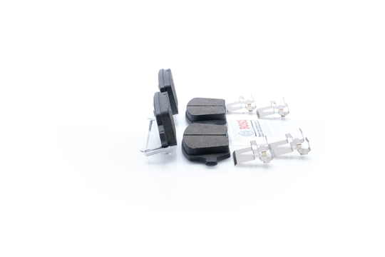 BE1093H Blue Semi-Metallic Brake Pads with Hardware Bosch Canada